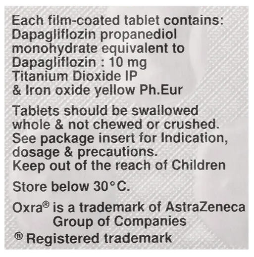 oxra 10mg tablet 14's